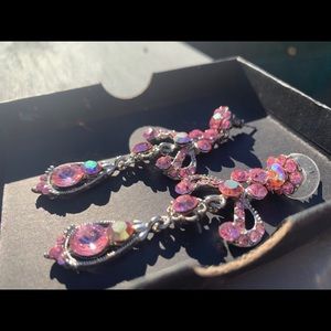 PINK PROM EARRINGS